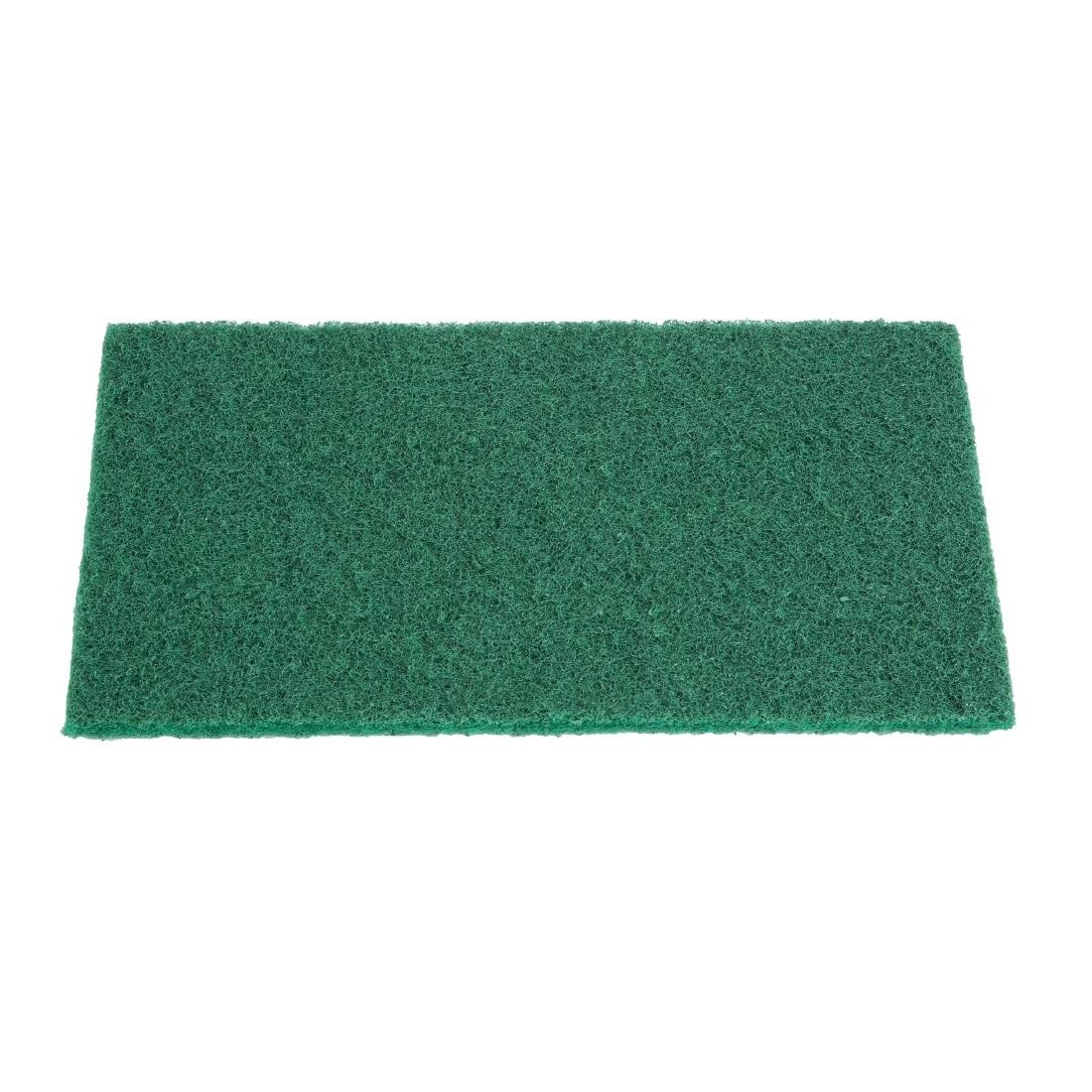 Petits tampons à récurer Jantex verts (lot de 10)