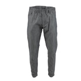 Pantalon de cuisine Works Urban Jogger 257 à fines rayures noires et blanches - NISBETS