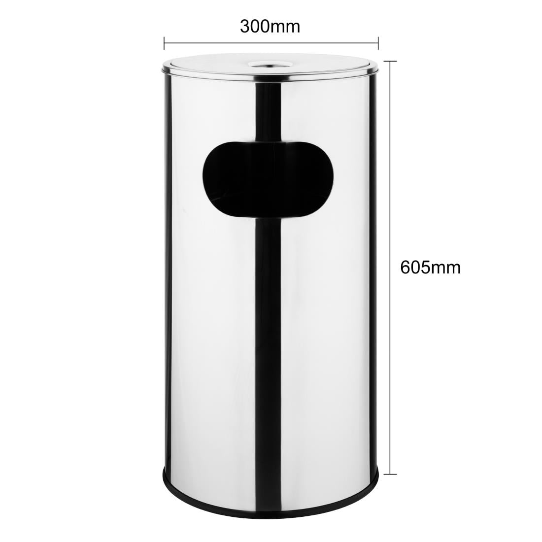Cendrier poubelle Bolero 30L - NISBETS