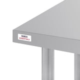Table inox Nisbets Essentials 120 x 60 cm - NISBETS