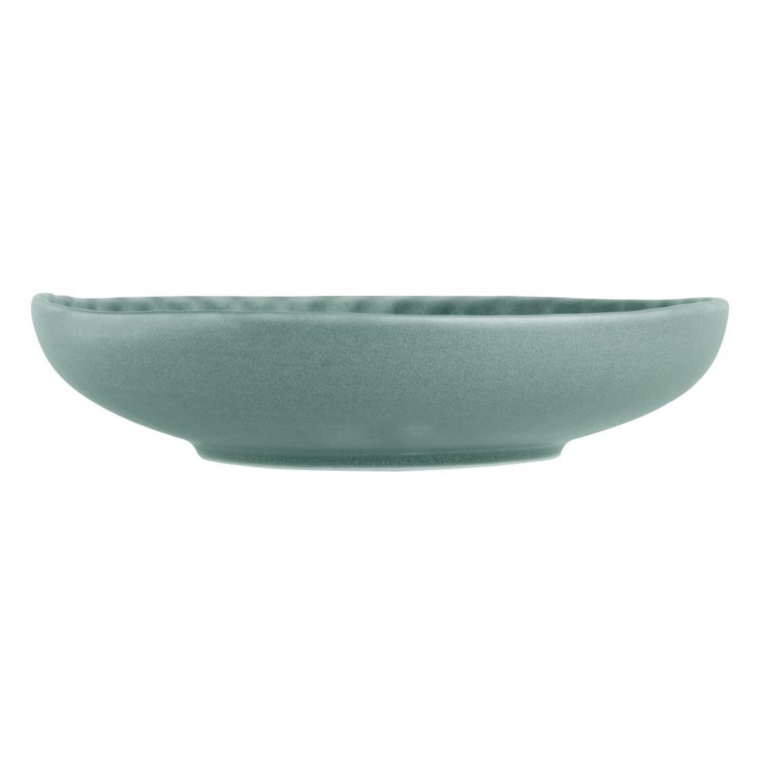 Assiettes calottes Olympia Corallite vertes 220mm (lot de 6)