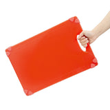 Planche à découper antidérapante professionnelle Hygiplas rouge 458x306mm