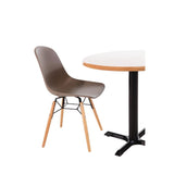 Chaise moulée PP avec structure métallique Arlo Bolero - NISBETS