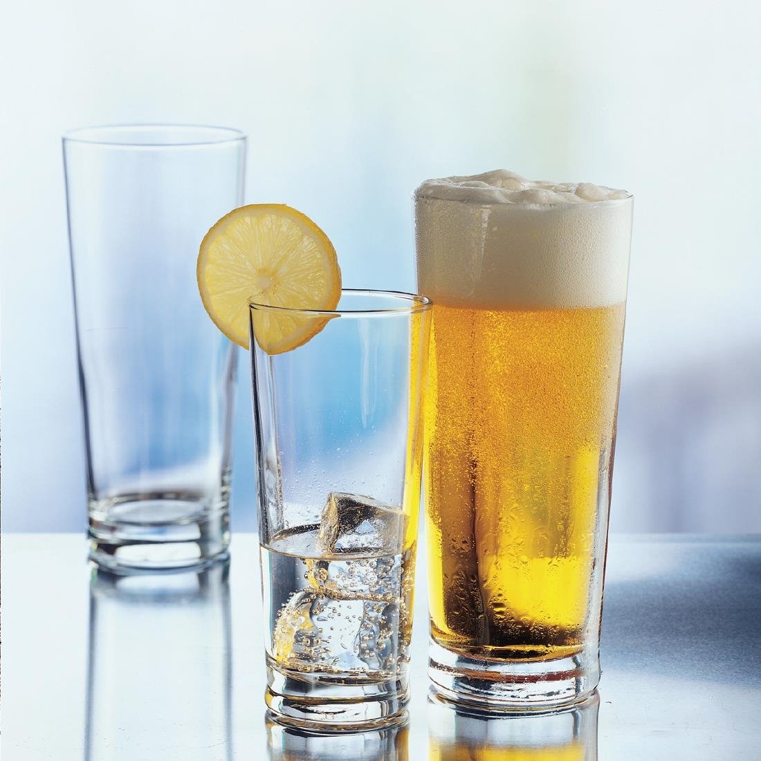 Verres à bière nucléés Arc Premier Headbooster UKCA 285 ml (lot de 12) - NISBETS