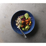 Assiettes coupes rondes Churchill Stonecast Patina Cobalt 248mm (Lot de 12)