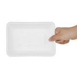 Barquettes alimentaires en bagasse Fiesta Compostable 500ml (lot de 100)