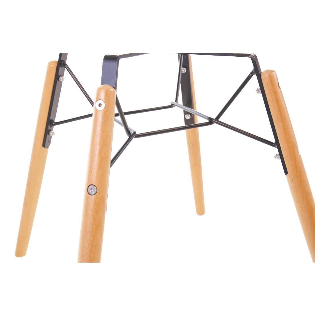 Chaise moulée PP avec structure métallique Arlo Bolero - NISBETS