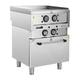 Plaque de cuisson électrique sur four à convection Buffalo Série 600
