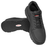 Baskets en microfibre recyclée Slipbuster Veso noires - NISBETS