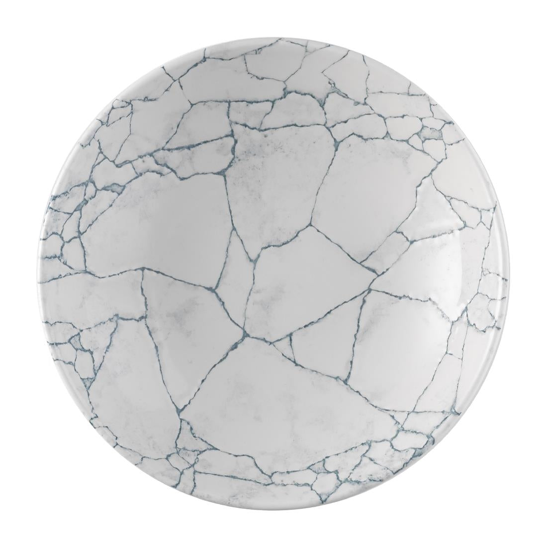 Assiettes coupe ronde Churchill Studio Prints Kintsugi Pearl Evolve Grey 248mm (Lot de 12)