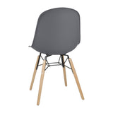 Chaises Bolero Arlo gris foncé (lot de 2) - NISBETS