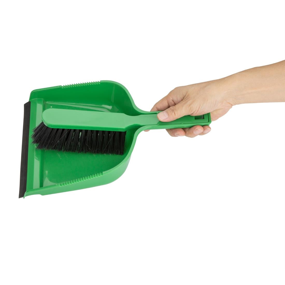 Ensemble pelle et balayette Jantex vert