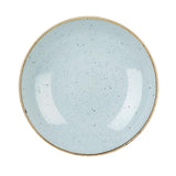 Assiettes coupes rondes Churchill Stonecast Duck Egg Blue 220mm (Lot de 12)
