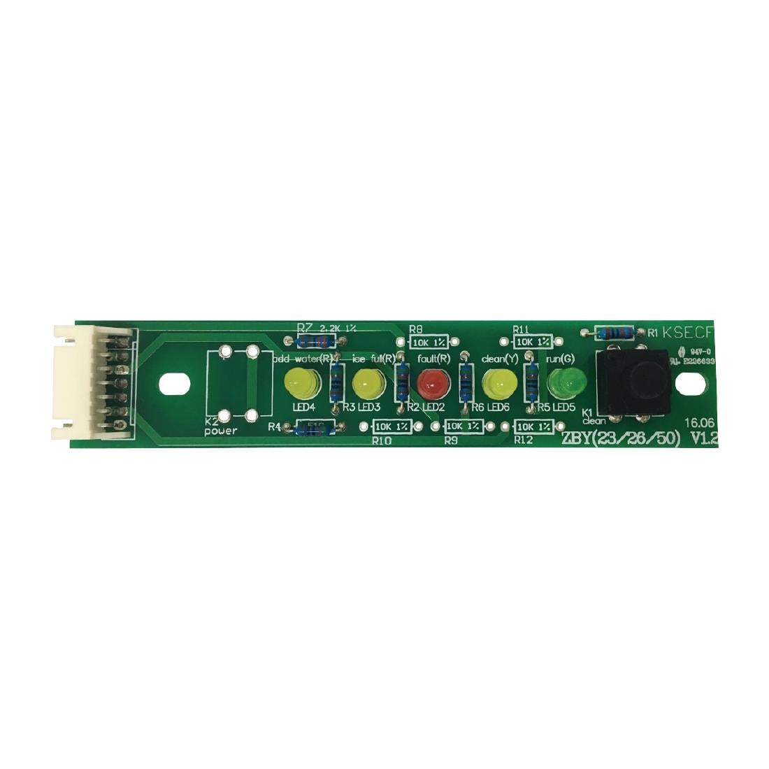 Panneau indicateur polaire avec nettoyage automatique