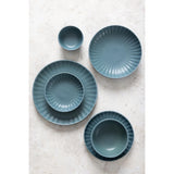 Assiettes calottes Olympia Corallite vertes 220mm (lot de 6)