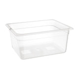 Bac en polypropylène GN 1/2 sans couvercle Nisbets Essentials 150mm