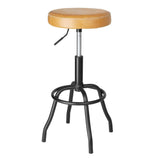 Tabouret de bar en PU Bolero Brooklyn caramel