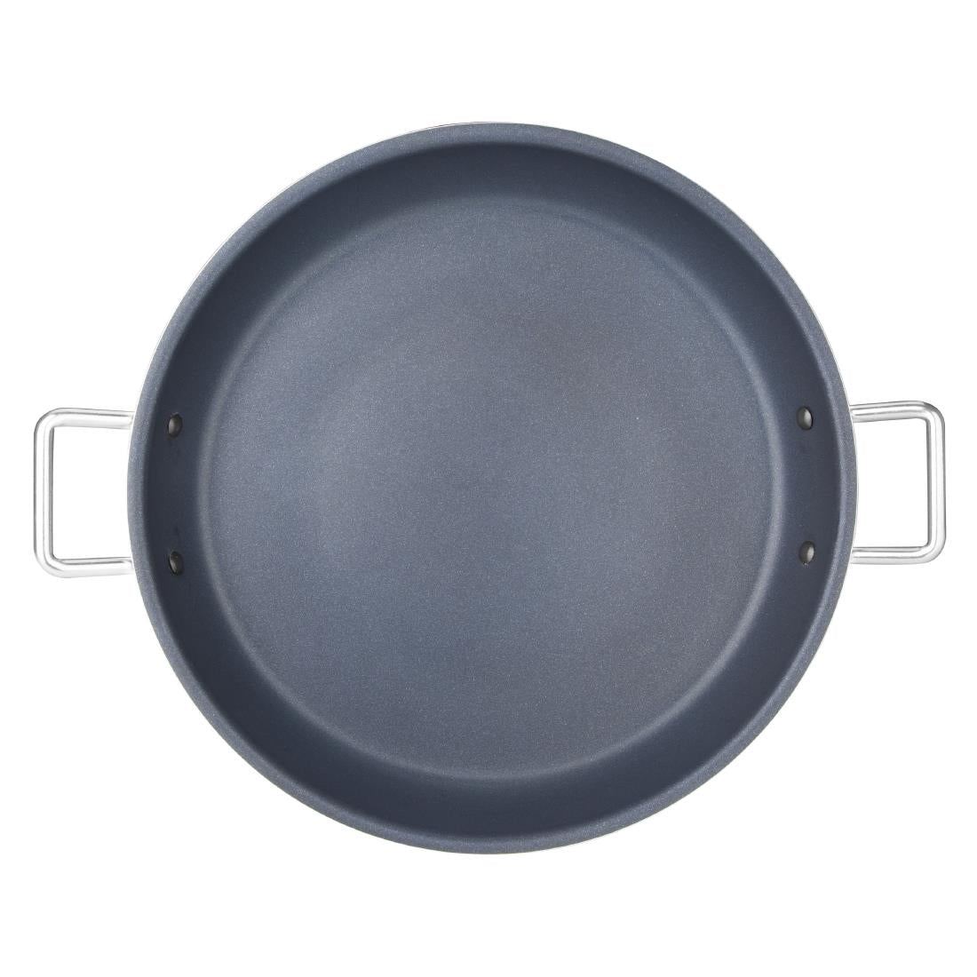 Poêle à paëlla antiadhésive aluminium Vogue Teflon Platinum Plus 35 cm