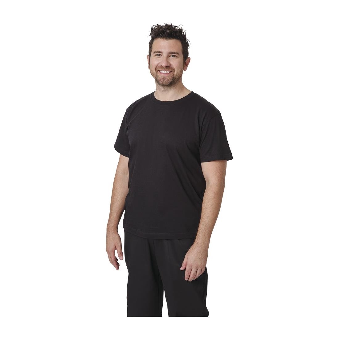 T-Shirt mixte noir L - NISBETS