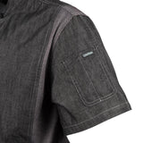 Veste de cuisine mixte denim à manches courtes Chef Works Urban Delancey S - NISBETS