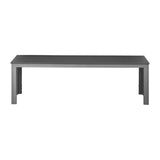 Bancs à lattes Bolero Valletta gris (lot de 2)