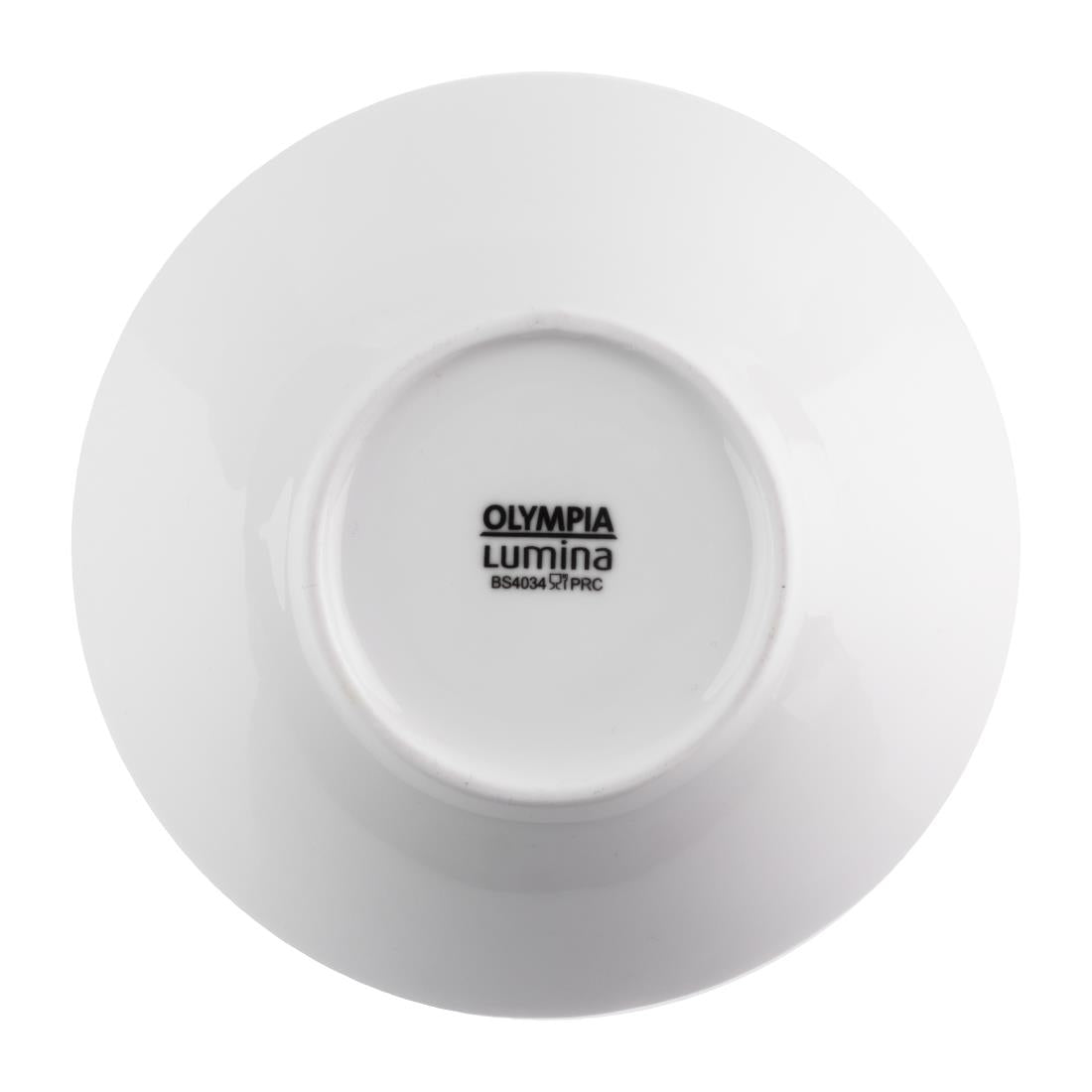 Bols inclinés ovales Olympia Lumina 250ml (Lot de 6)