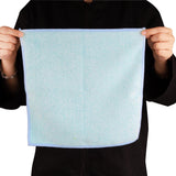 Chiffons en microfibre Jantex bleus (lot de 5)
