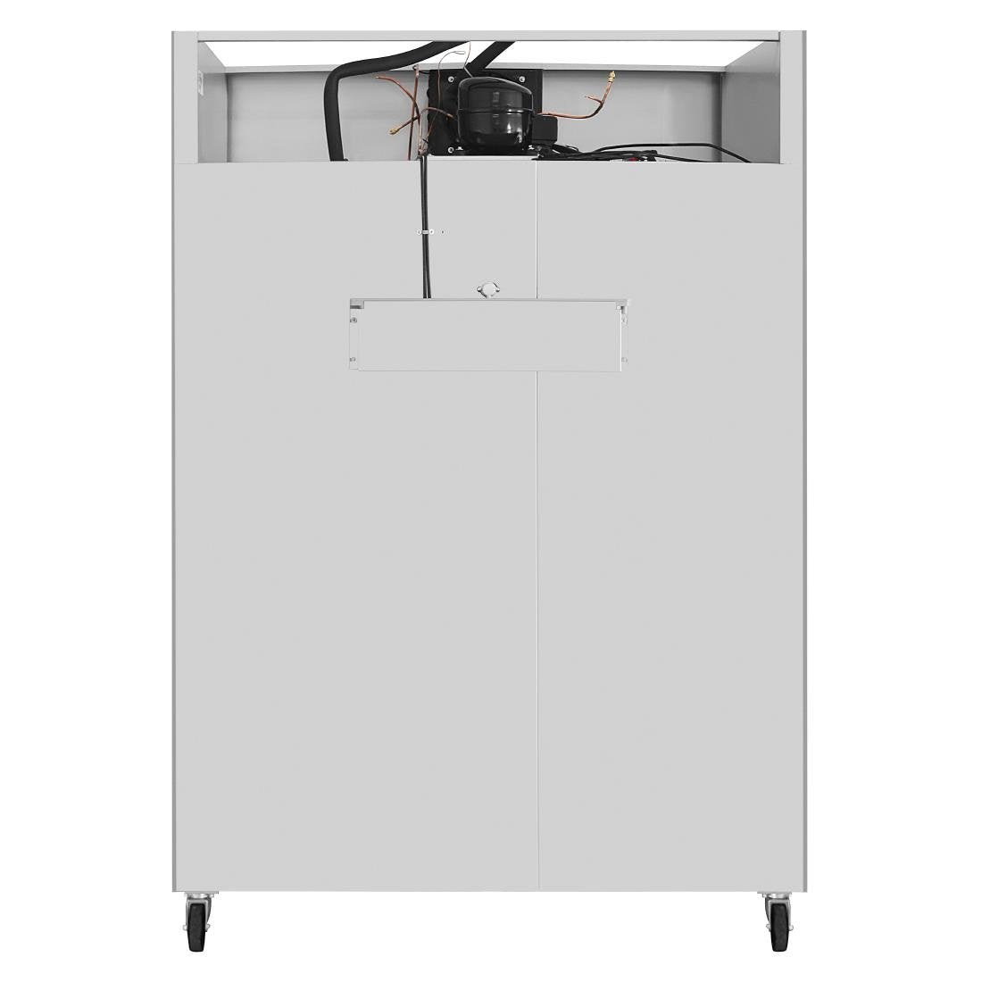 Armoire réfrigérée positive OU négative deux portes Polar série U 1300L - NISBETS