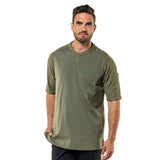 T-shirt mixte manches courtes Chaud Devant Valente UFX vert - Taille L