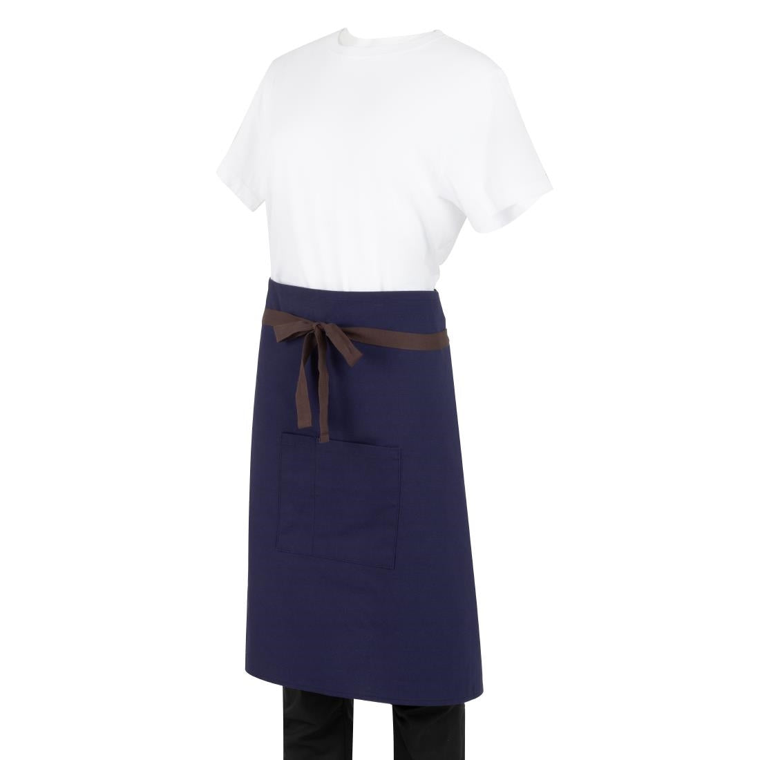 Tablier bistro en toile de coton Southside marine