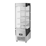 Vitrine réfrigérée positive libre-service Slimline Polar série G avec porte 220 L - NISBETS