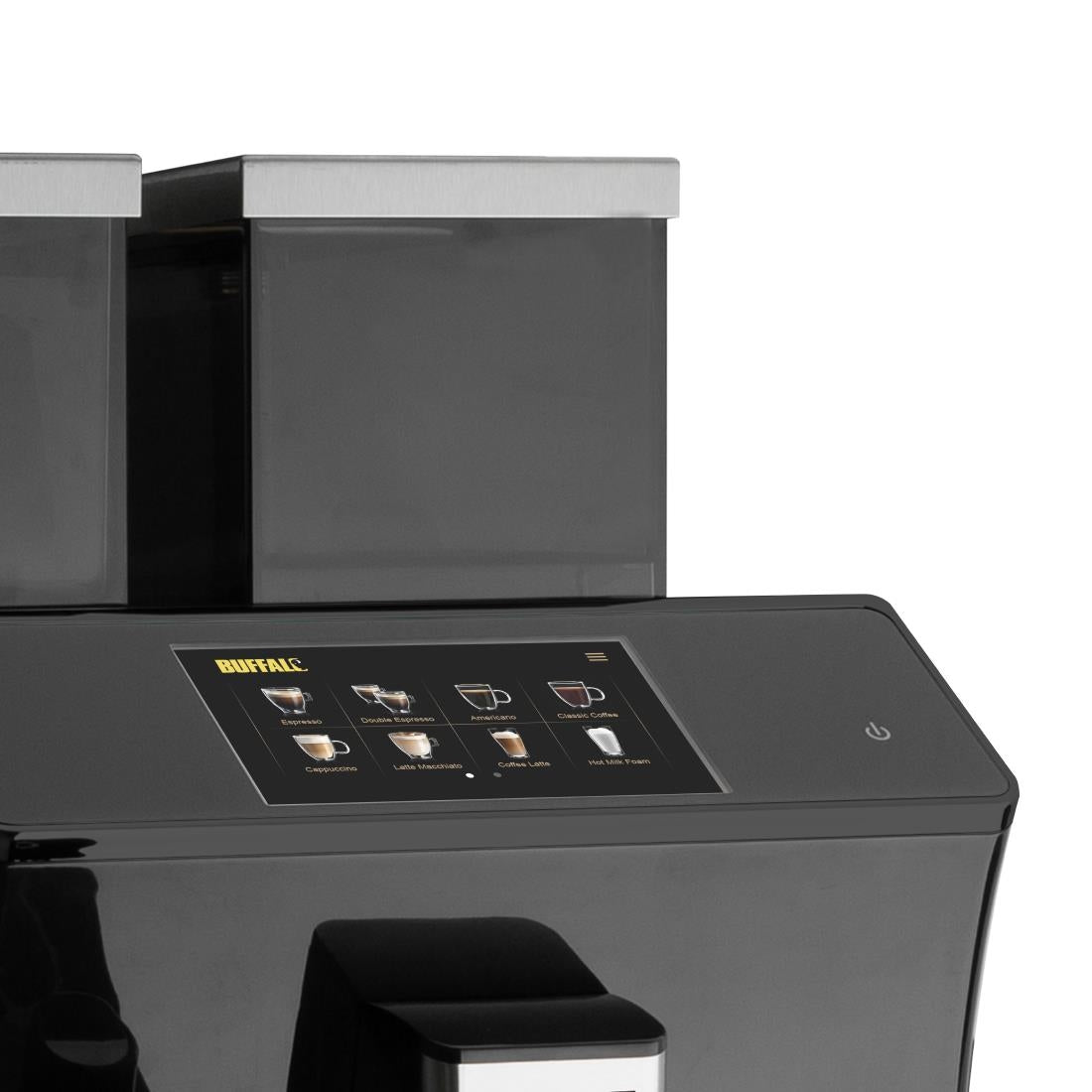 Machine à café du grain à la tasse Buffalo avec petit écran tactile