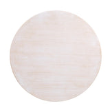 Plateau de table rond pré-percé blanc vintage Bolero 600mm - NISBETS