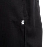 Pantalon de cuisinier ample unisexe Chef Works Better Built Baggy noir - NISBETS