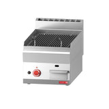 Grillade pierre de lave Gastro M 65/40 GRL - NISBETS