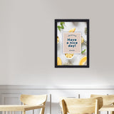 Cadre clipsable Europel A4 25mm noir mat