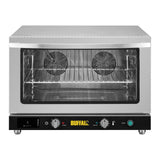 Four pâtissier à convection 4 niveaux avec humidificateur Buffalo 100 L triphasé - NISBETS