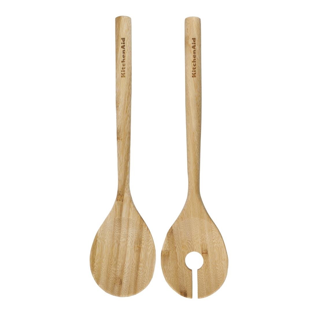 Couverts à salade en bambou KitchenAid - NISBETS