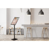 Porte-affiche Europel avec cadre clipsable A3 25mm noir