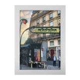 Cadre clipsable Europel A4 25mm blanc mat