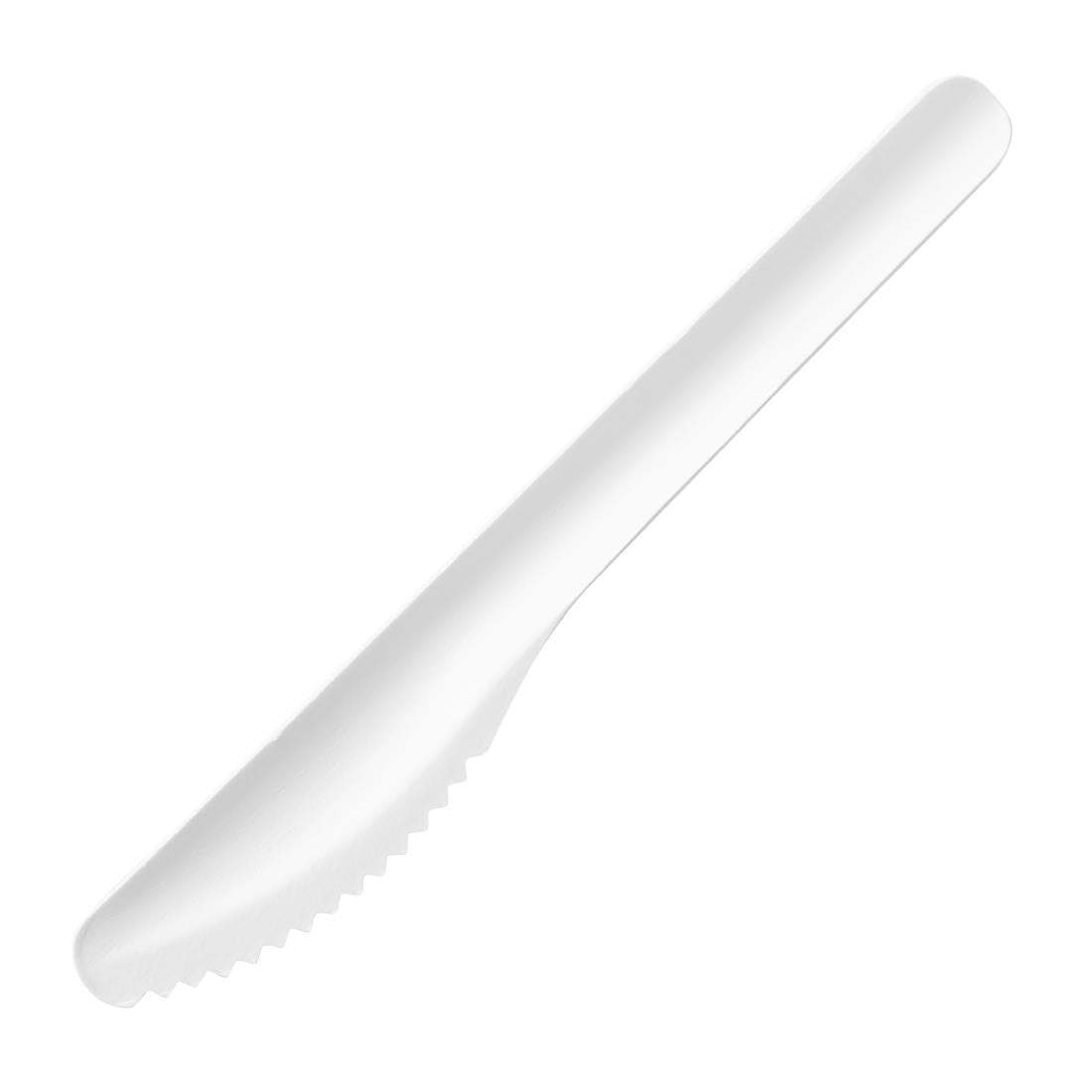 Couteaux en papier Fiesta Compostable 165 mm (lot de 100)
