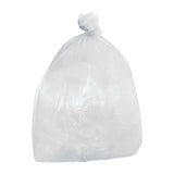 Sacs poubelle légers Jantex transparents 80L (lot de 200)
