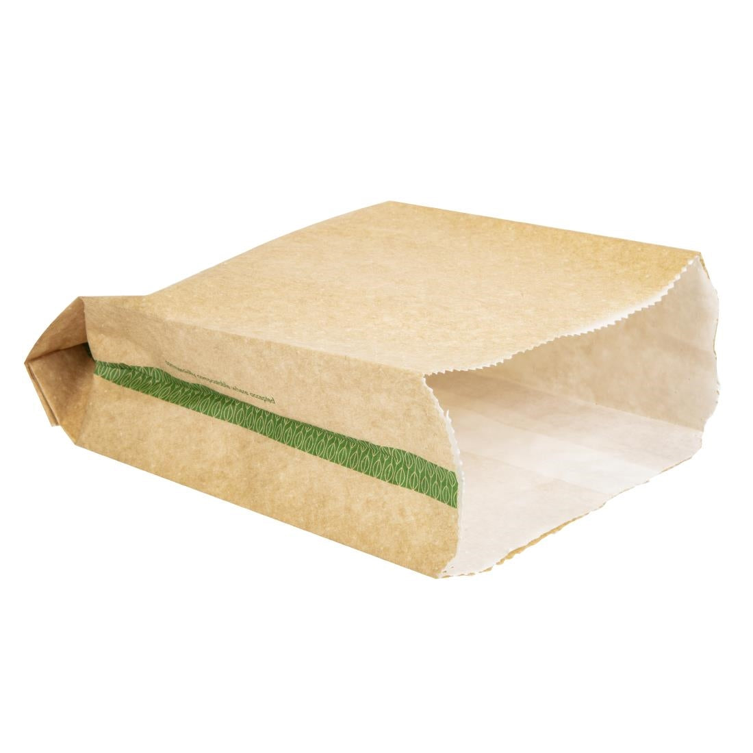 Sacs snack chaud compostables Vegware 229 x 165mm (Lot de 500) - NISBETS