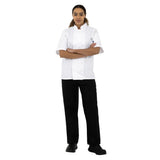 Vestes de cuisine manches courtes Whites Boston blanches L (lot de 5)