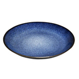 Assiettes creuses Olympia Luna bleu nuit 255 mm (lot de 4)