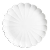Assiettes festonnées Olympia Bloom blanches 276 mm (lot de 4) - NISBETS
