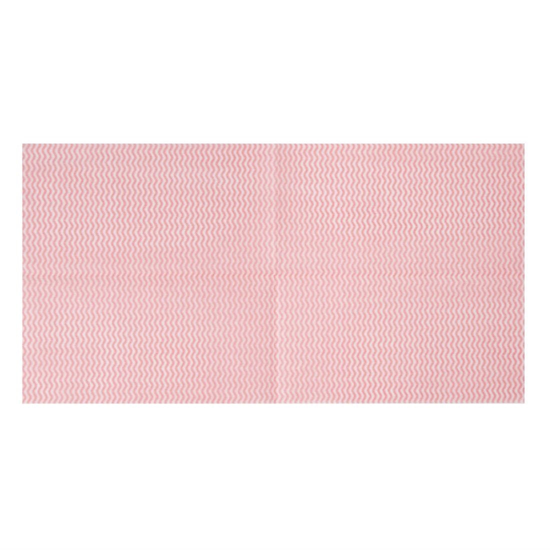 Chiffons de nettoyage salle de bain Jantex rouges (lot de 50)