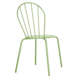 Chaises Bolero Adeline vert clair (lot de 4) - NISBETS