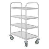 Chariot de débarrassage Vogue 4 niveaux - NISBETS