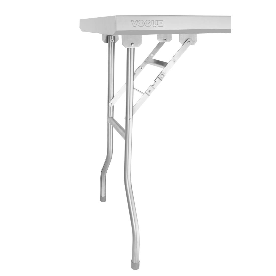 Table de travail pliante inox Vogue 1830x760x780